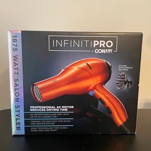 Orange Conair Infiniti Pro Hair Dryer